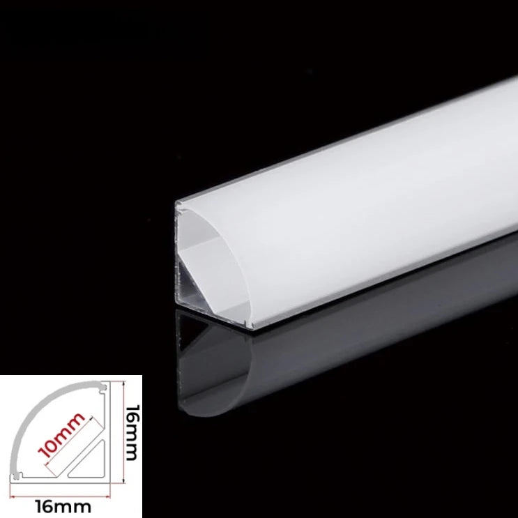 Recessed LED Aluminum Channel Profile V/U/YW Shape – 0.5m & 1m
