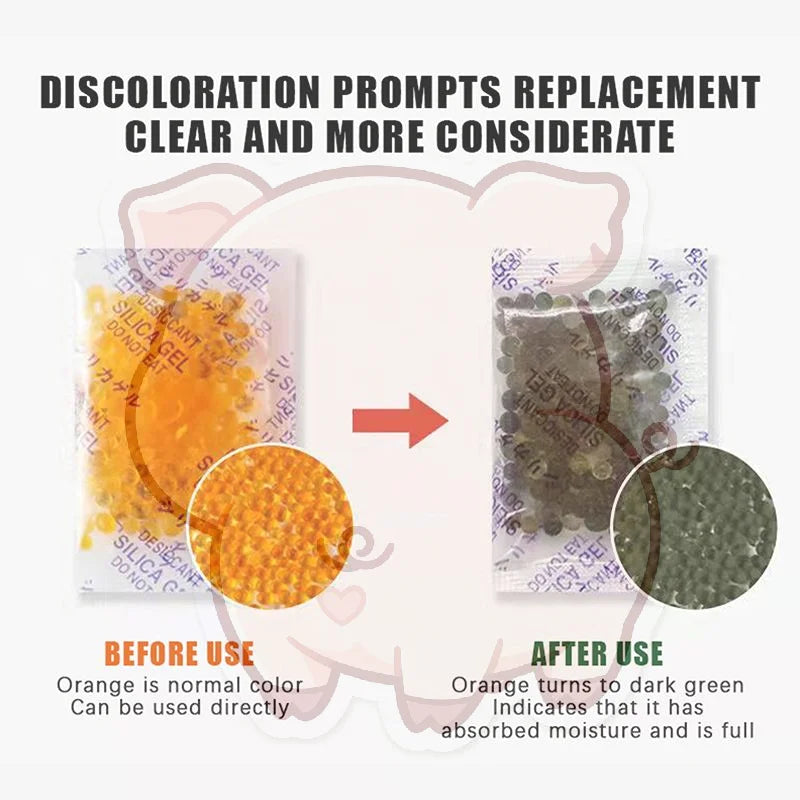 Reusable Silica Gel Desiccant Sachets – Moisture Absorber 5–30 Pack