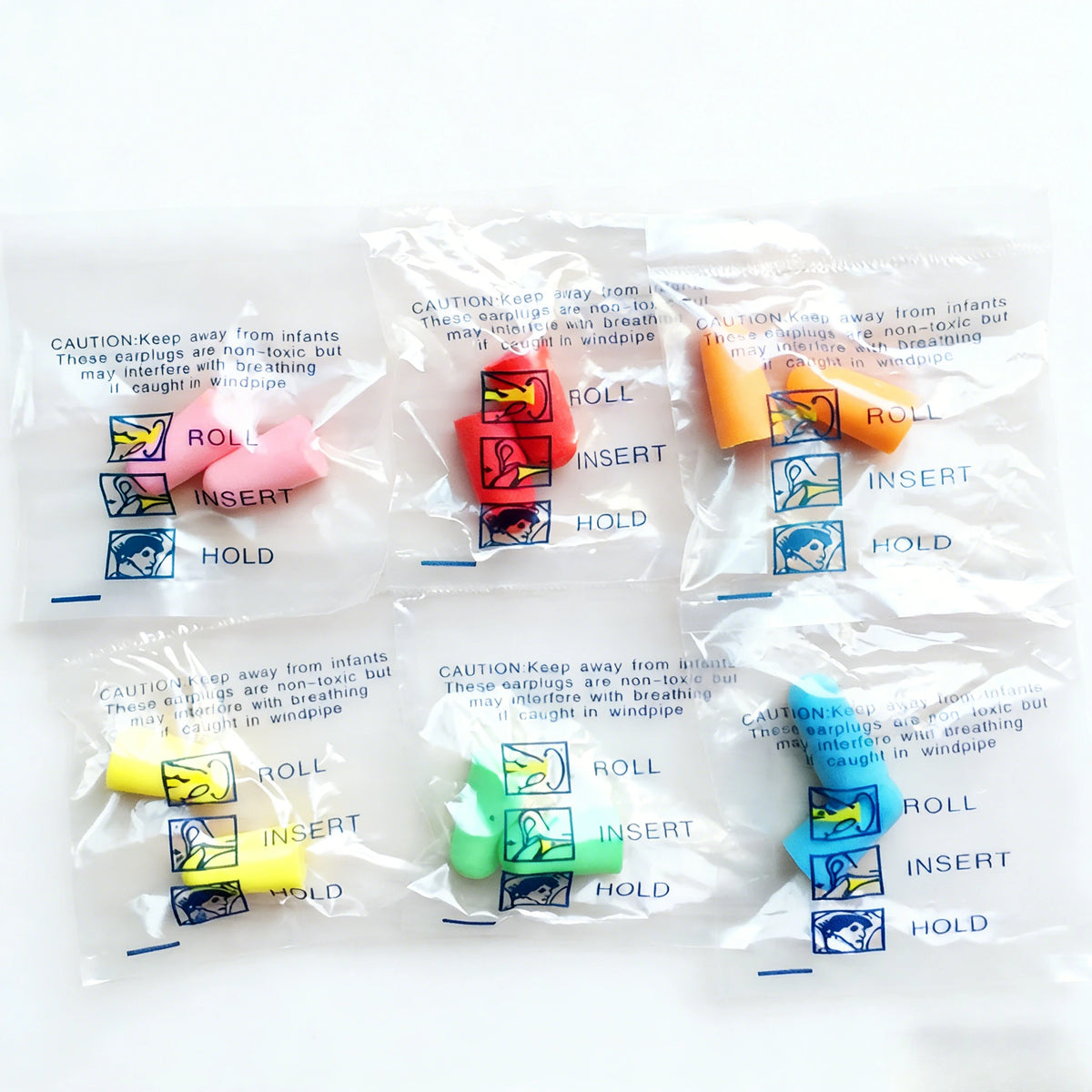 Soft Foam Earplugs 20/50 Pairs – Sleep, Travel & Noise Block