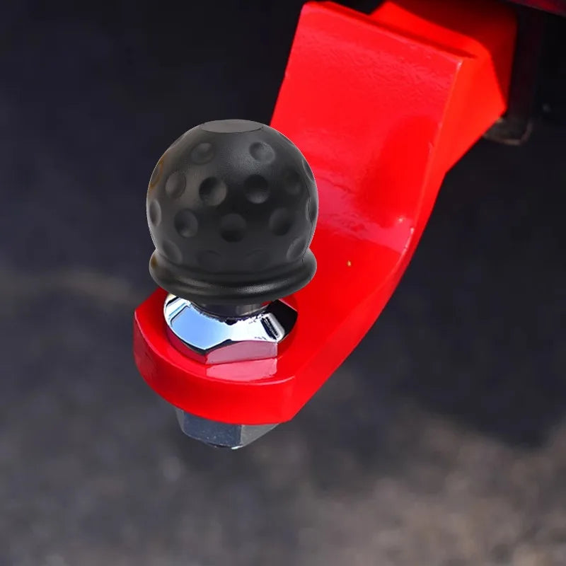 Universal Tow Ball Cover Cap – Dustproof Rubber Hitch Protector