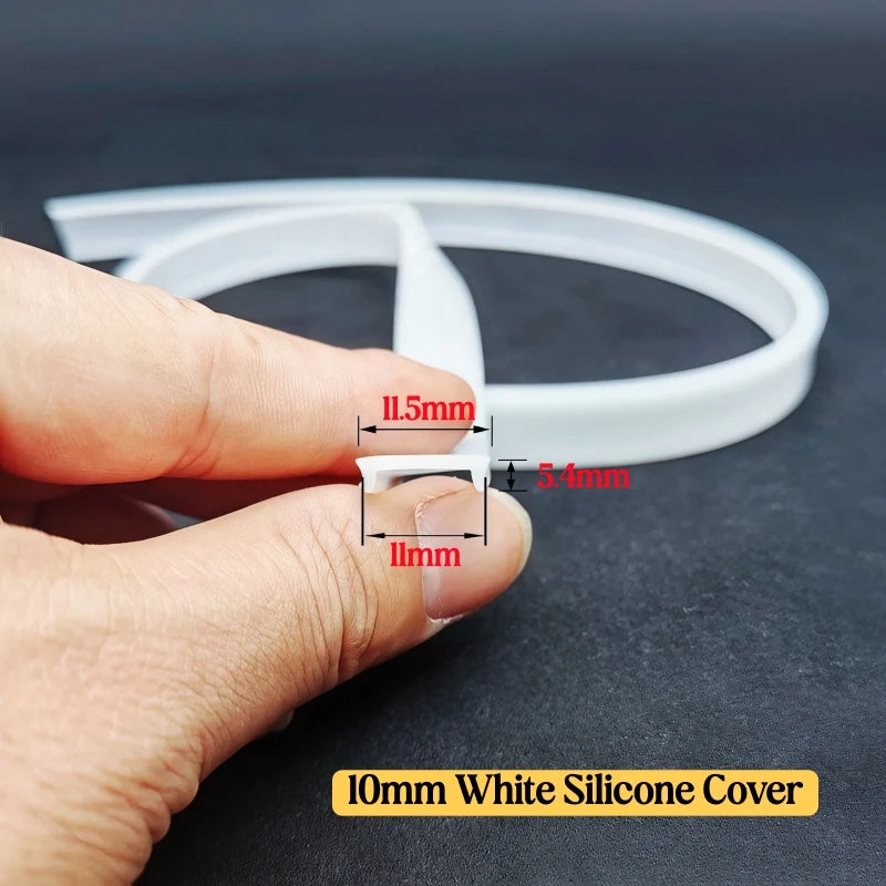 5M Bendable Silicone Diffuser Cover for LED Aluminum Channel