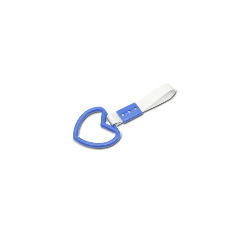 JDM Tsurikawa Heart Ring Charm – Car Bumper Warning Strap
