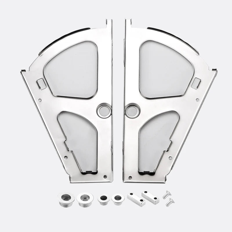 Steel Shoe Cabinet Flip Hinges 2-Pack | Rack Shelf Hardware