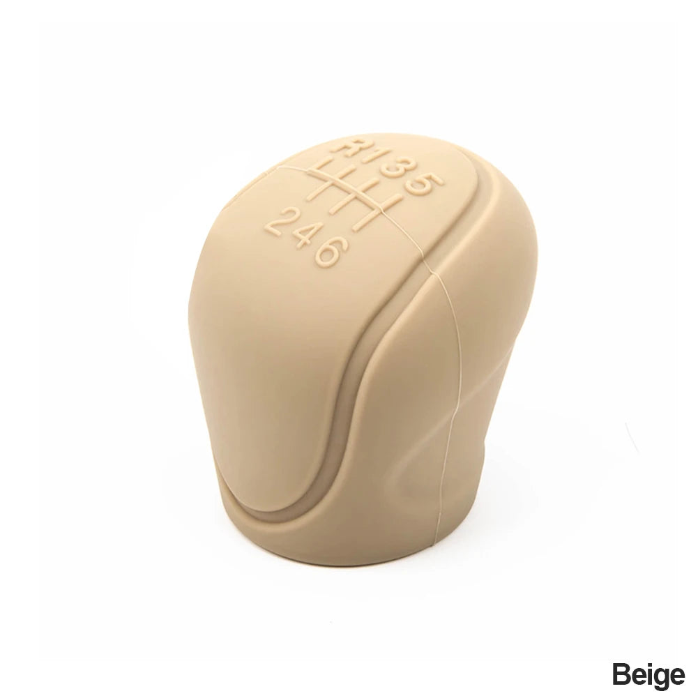 Silicone Gear Shift Knob Cover – Non-Slip 5/6-Speed Manual