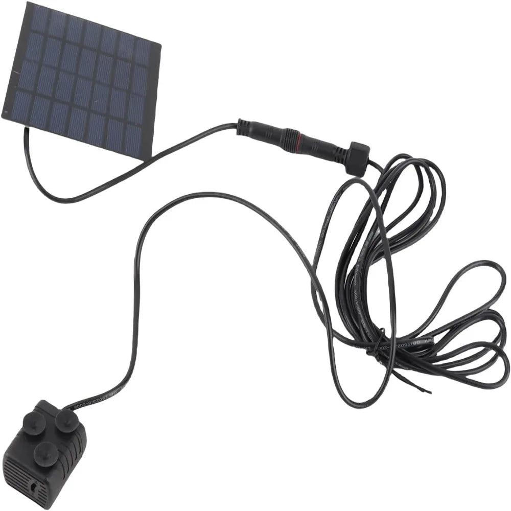 Solar Fountain Pump Kit – Adjustable Spray Heads, 160L/h