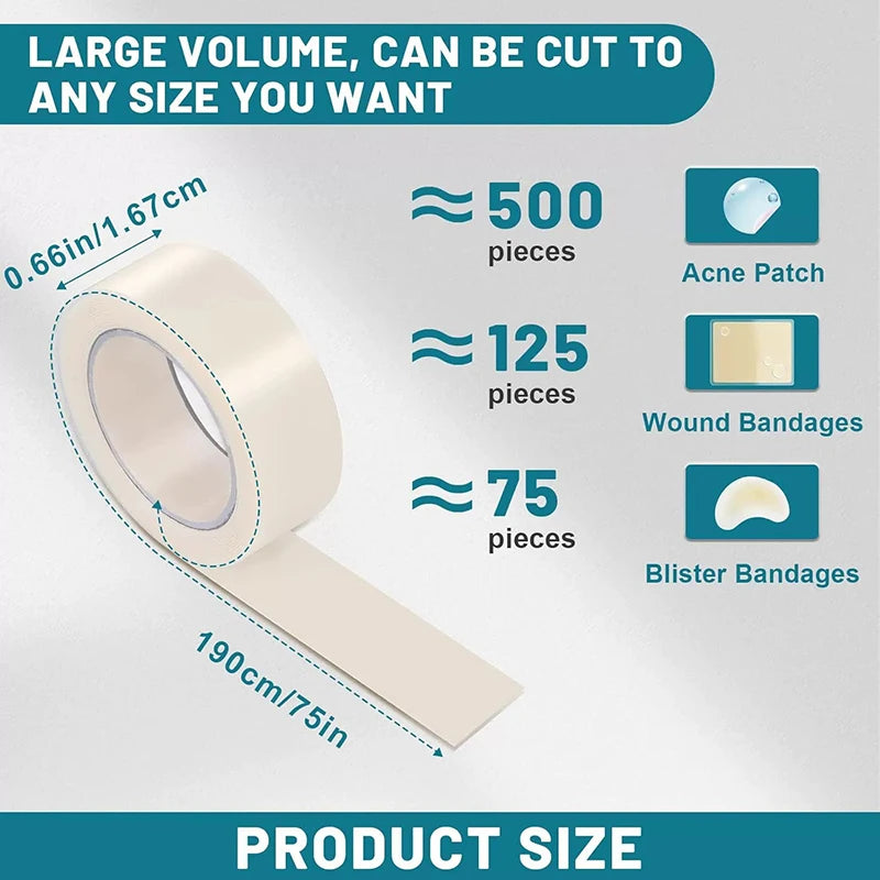 Hydrocolloid Roll Bandage – Self-Adhesive, Highly Absorbent
