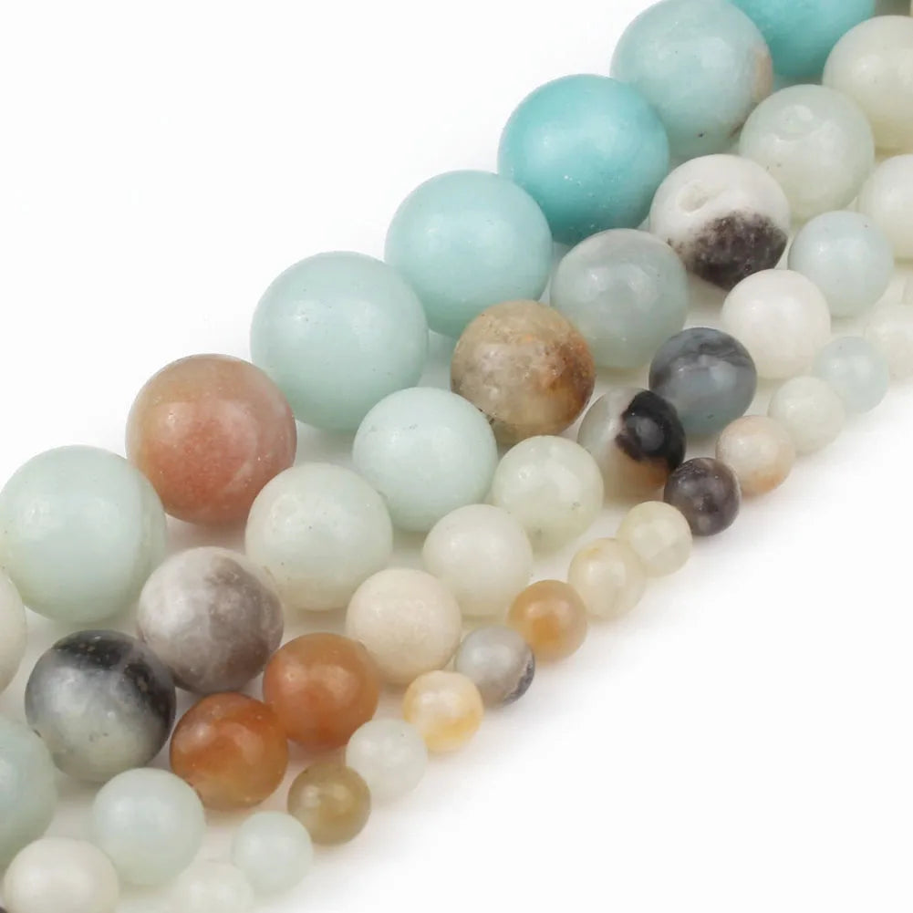 Sea Sediment Jasper Beads 8mm – DIY Jewelry Making Strand