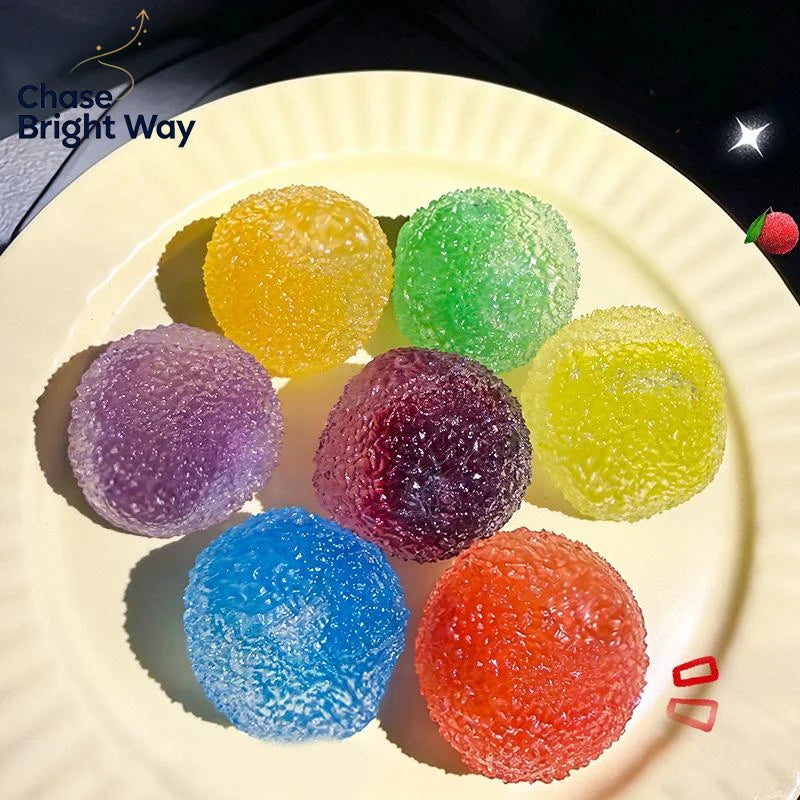 Sensory Squeeze Ball – Reusable Slushie Crackling Fidget Toy