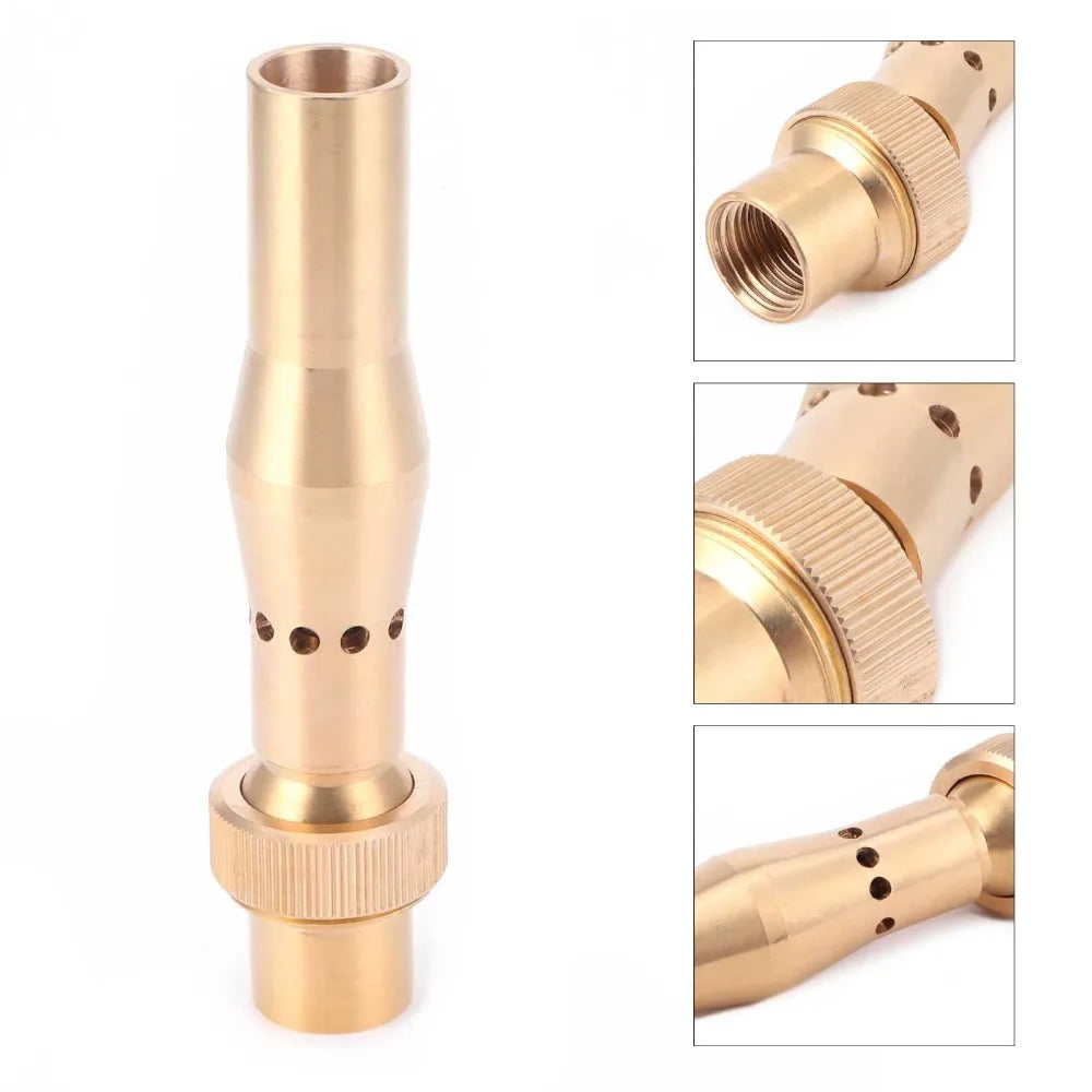 Gold Brass Bubbling Fountain Nozzle – DN15, DN20 & DN25
