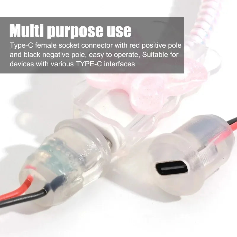 USB Type-C Female Connector 3A Waterproof – Car, Boat & DIY
