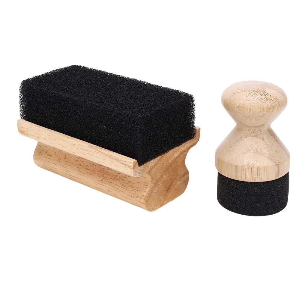Wood Oil & Wax Applicator Set – 2-Pack Beech Sponge Pads