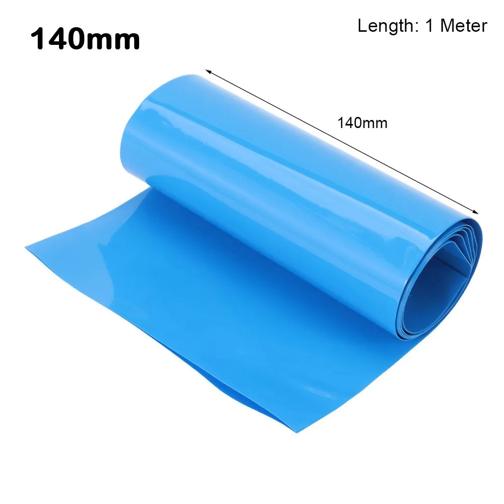 PVC Heat Shrink Tube 1M – 18650 Battery Wrap 70–200mm