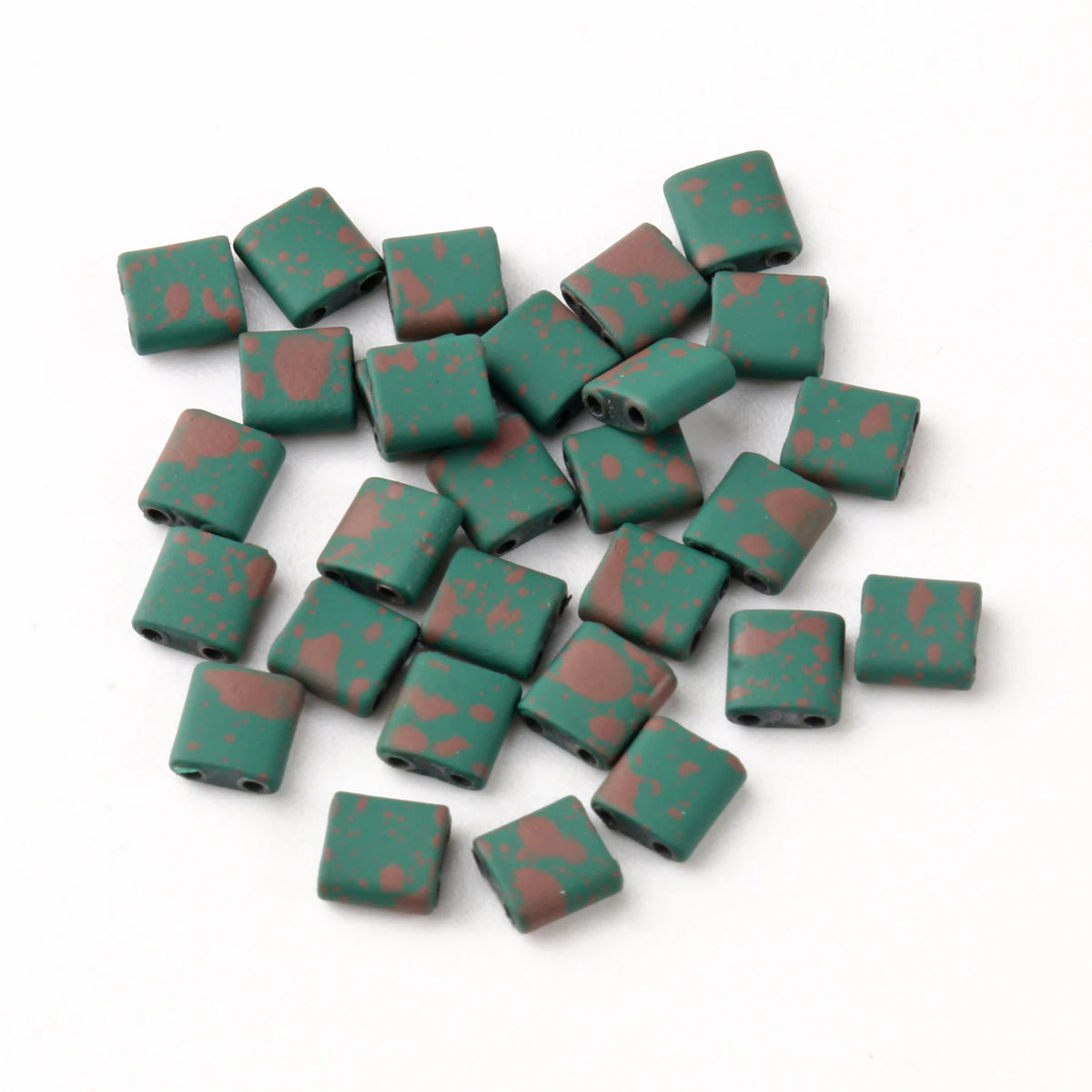 Rectangle Two-Hole Hematite Beads 5x5x2mm – DIY Jewelry Making