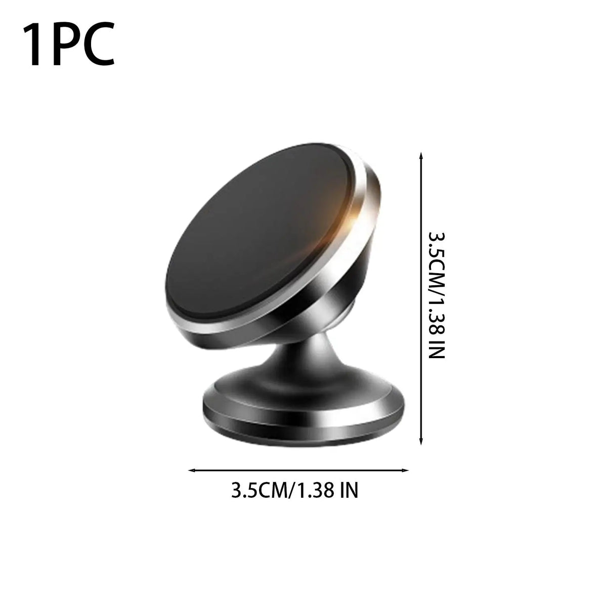 Magnetic Car Phone Holder – 360° Dashboard Mount Universal