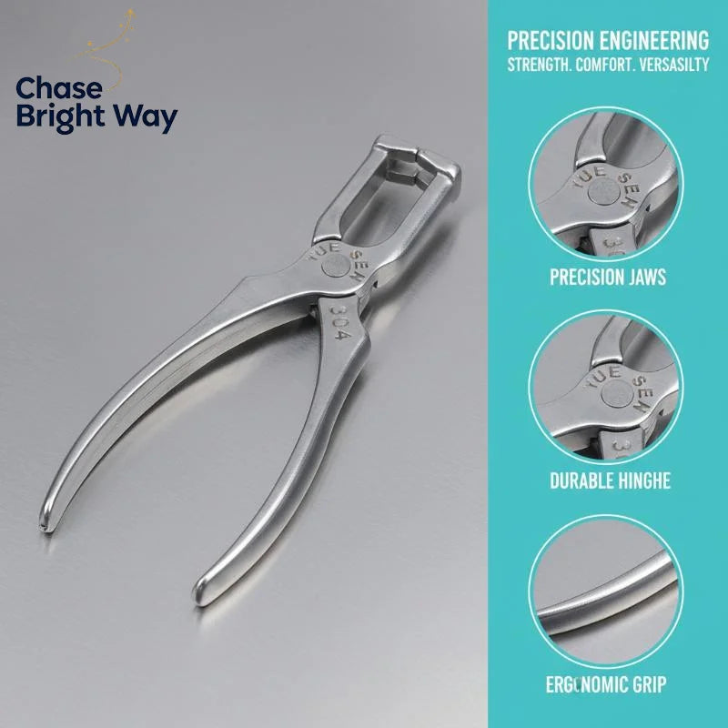 Stainless Steel Zipper Pliers – Zip Repair & Install Tool