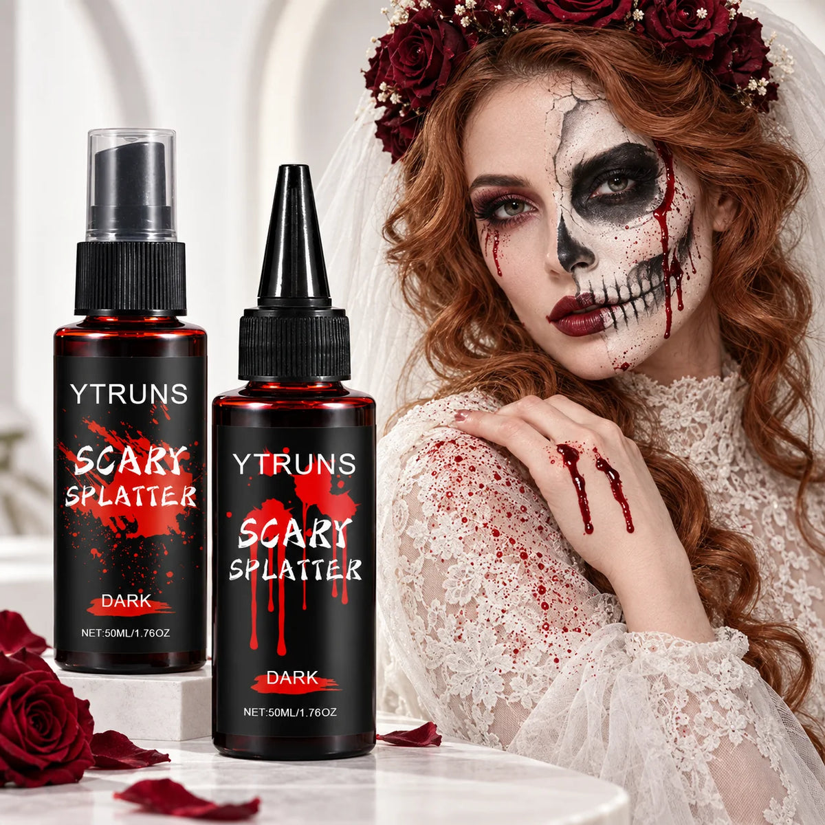 Halloween Fake Blood Spray – Splatter Body Paint 50ml | YTRUNS