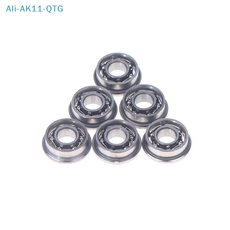 6-Pack Stainless Steel AEG Gearbox Ball Bearings 6–9mm