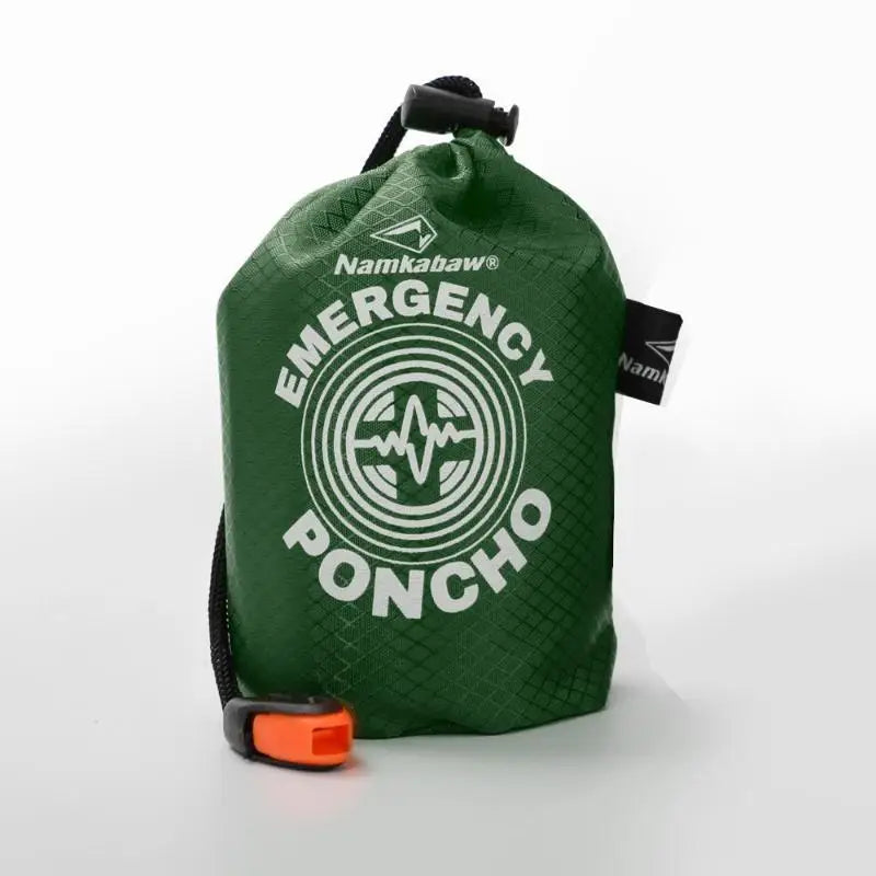Thermal Emergency Waterproof Poncho with Storage Bag | Hiking