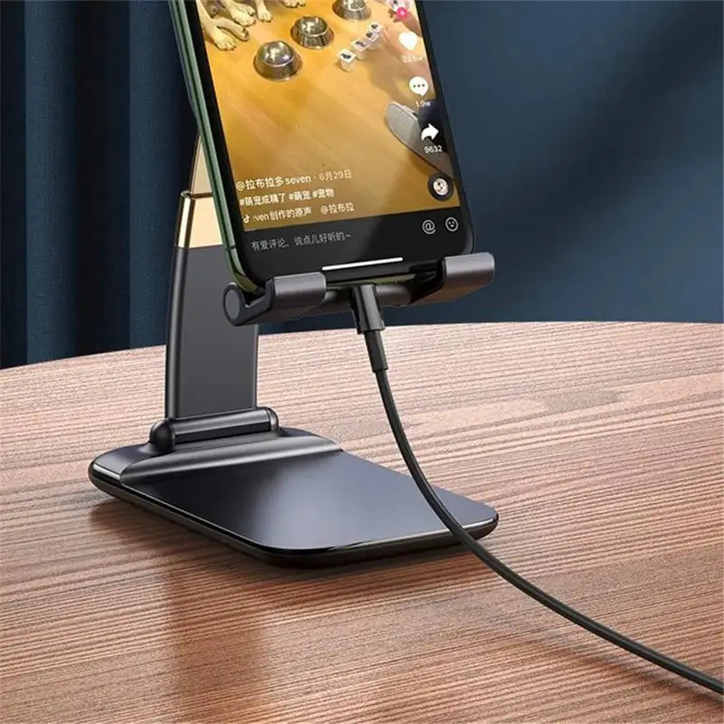 Rotating Foldable Phone & Tablet Desktop Stand | Universal Fit