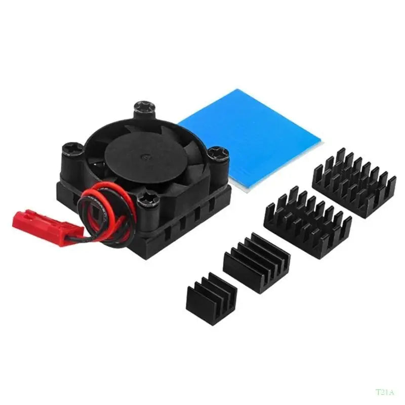 Heat Sink Fan Kit for Orange Pi 5 Plus – Fan & Thermal Pad