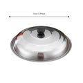 Stainless Steel Pot Lid 28–40cm | Universal Round Pan Cover