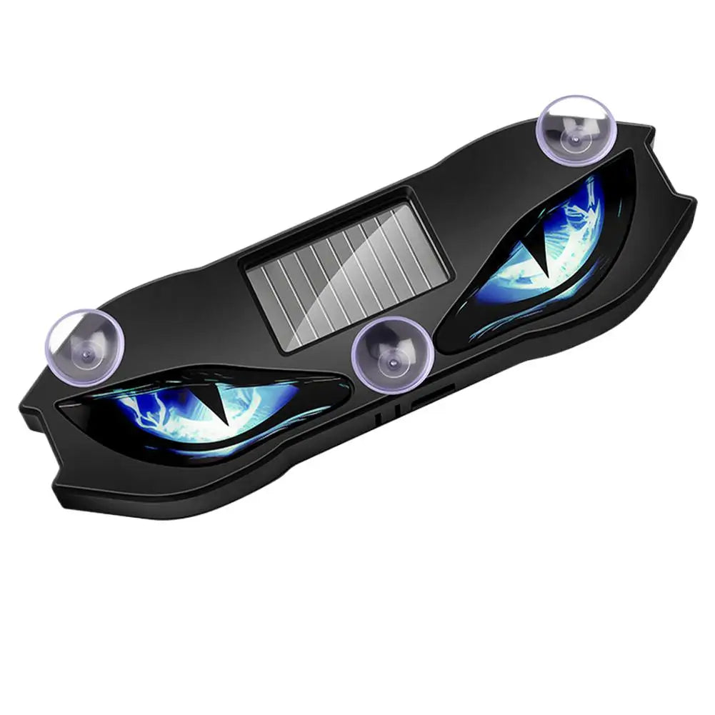 Solar Car Demon Eye LED Ambient Light | Wireless Decor Lamp