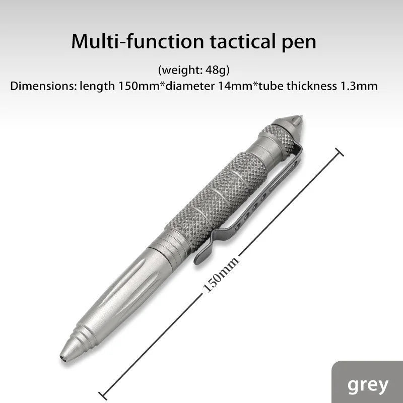 Tactical Pen – Aluminum Alloy Glass Breaker Survival Tool