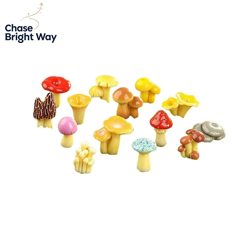 Mini Resin Mushroom Ornament – Fairy Garden & Aquarium Decor