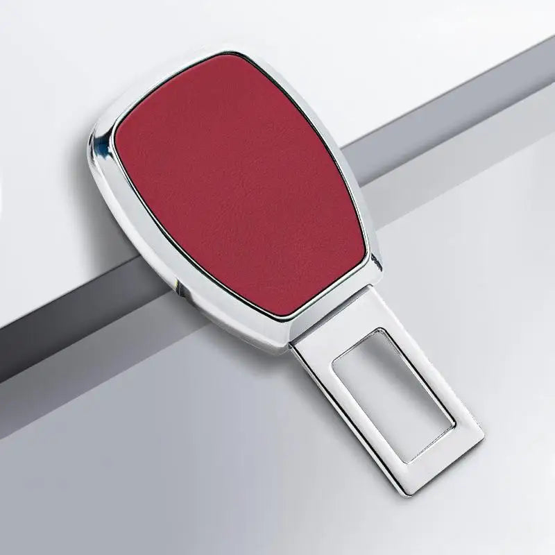 Universal Car Seat Belt Extender Clip – ABS & Nappa Leather