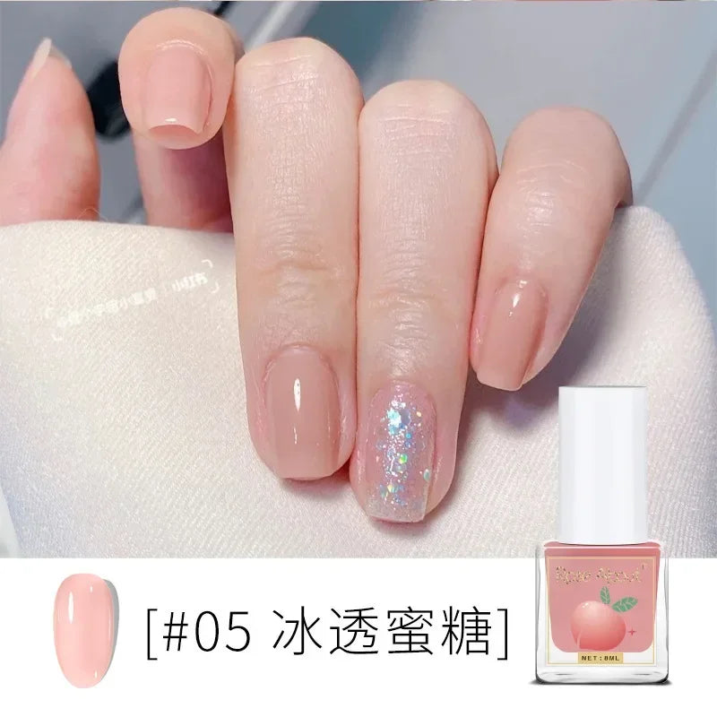 Handaiyan 8ml Water-Based Peel-Off Nail Polish | Quick Dry