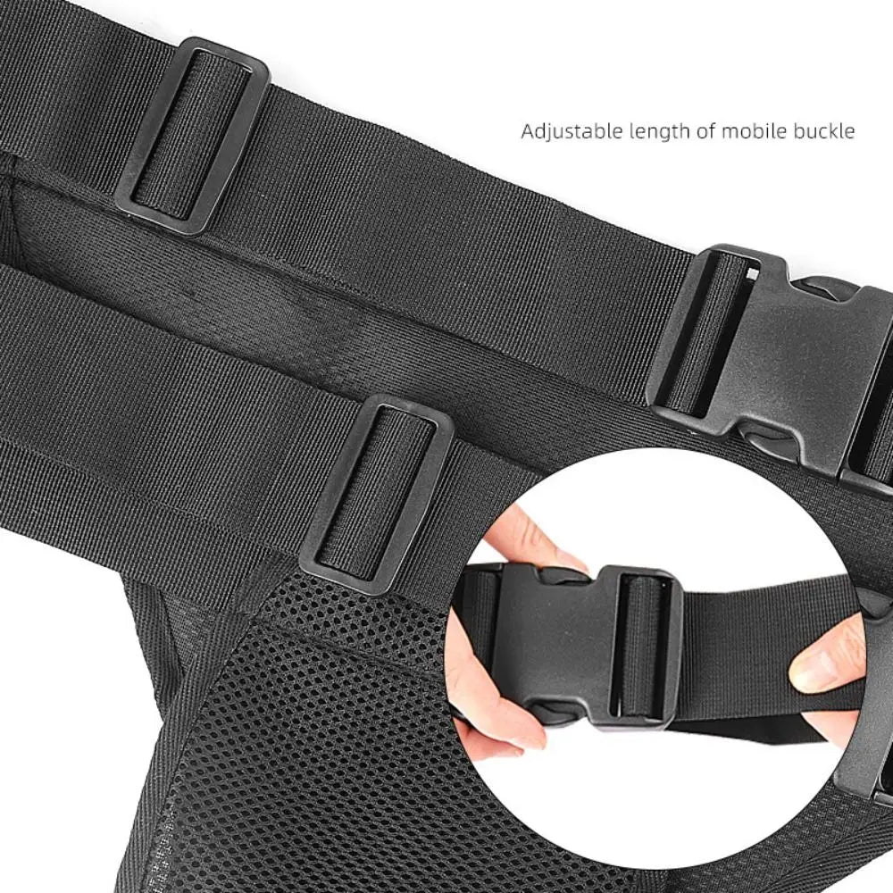 Wheelchair Safety Belt – Adjustable Quick-Release Buckle Harness