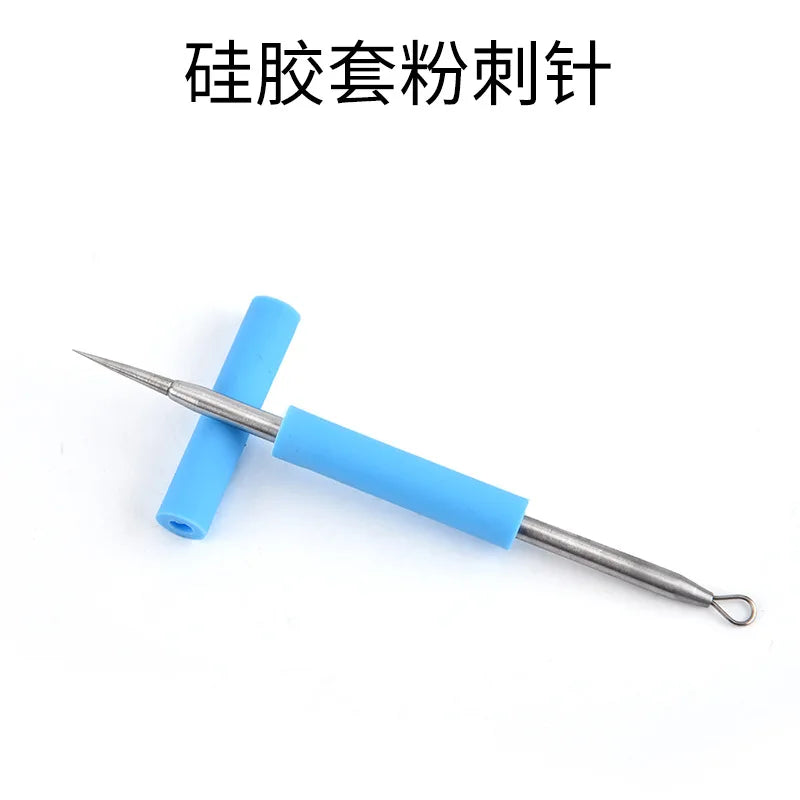 Stainless Steel Blackhead Extractor Tool with Silicone Sleeve