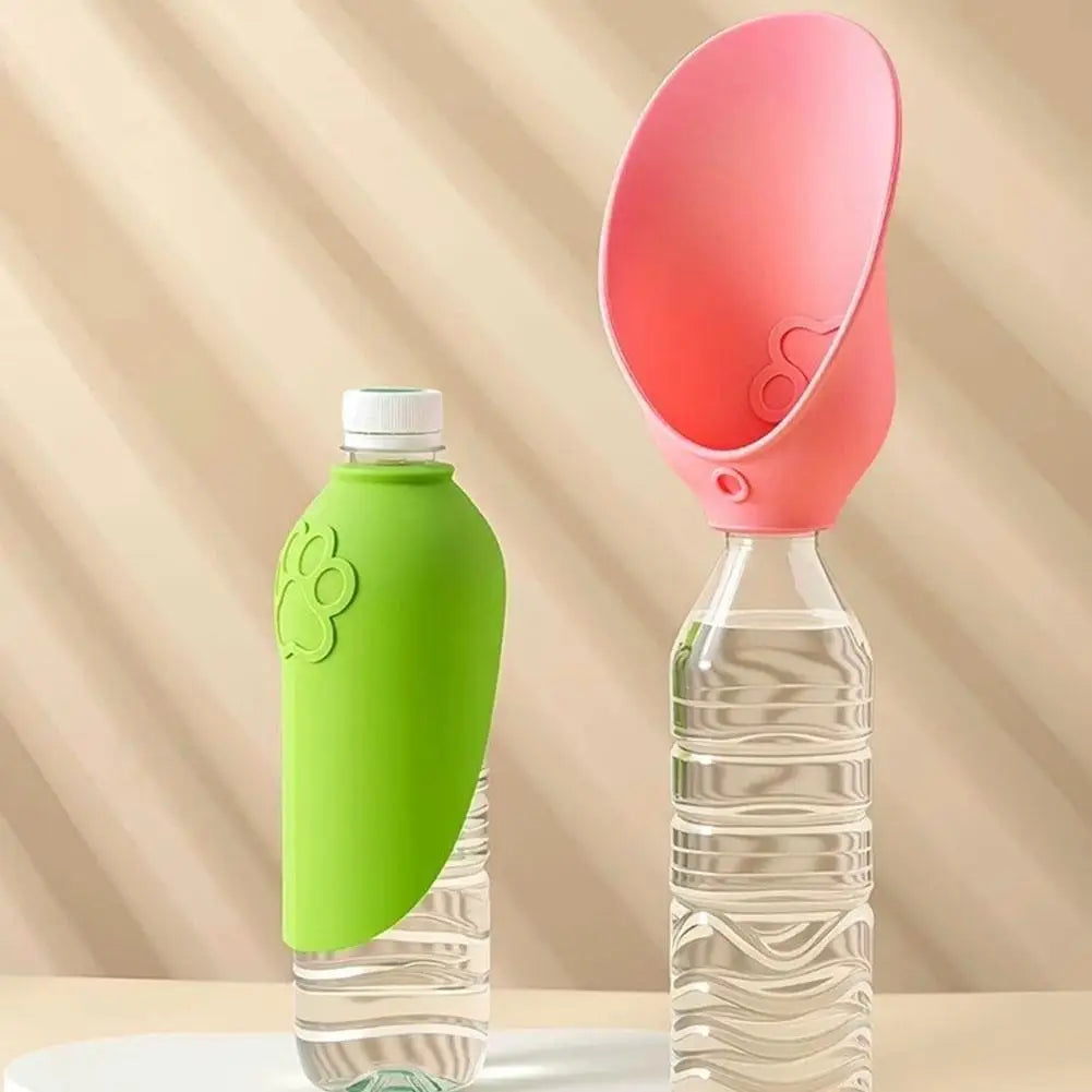 Portable Silicone Pet Travel Water Bowl for Dogs & Cats