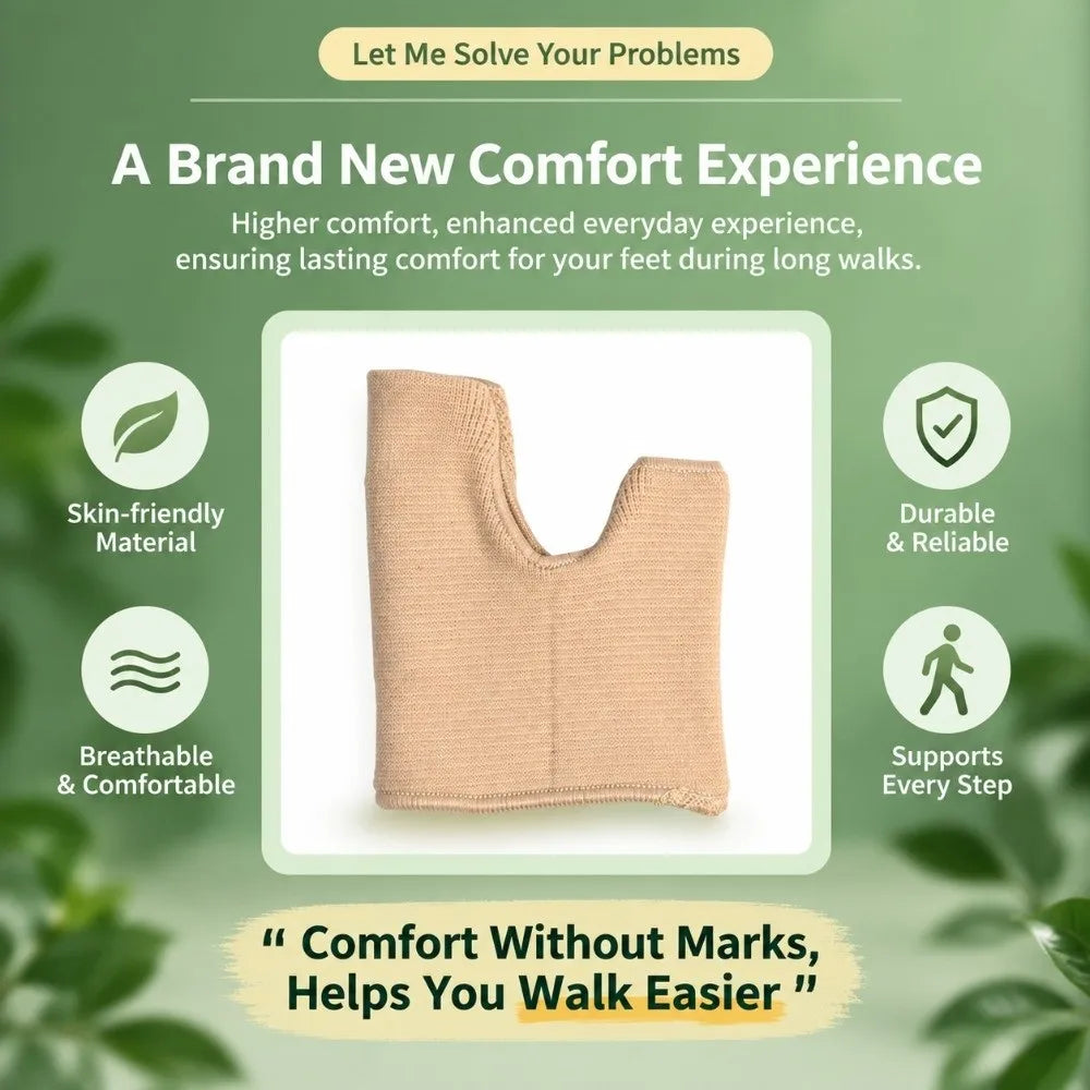 U-Shaped Bunion Protector Sleeve – SEBS Forefoot Cushion Pad