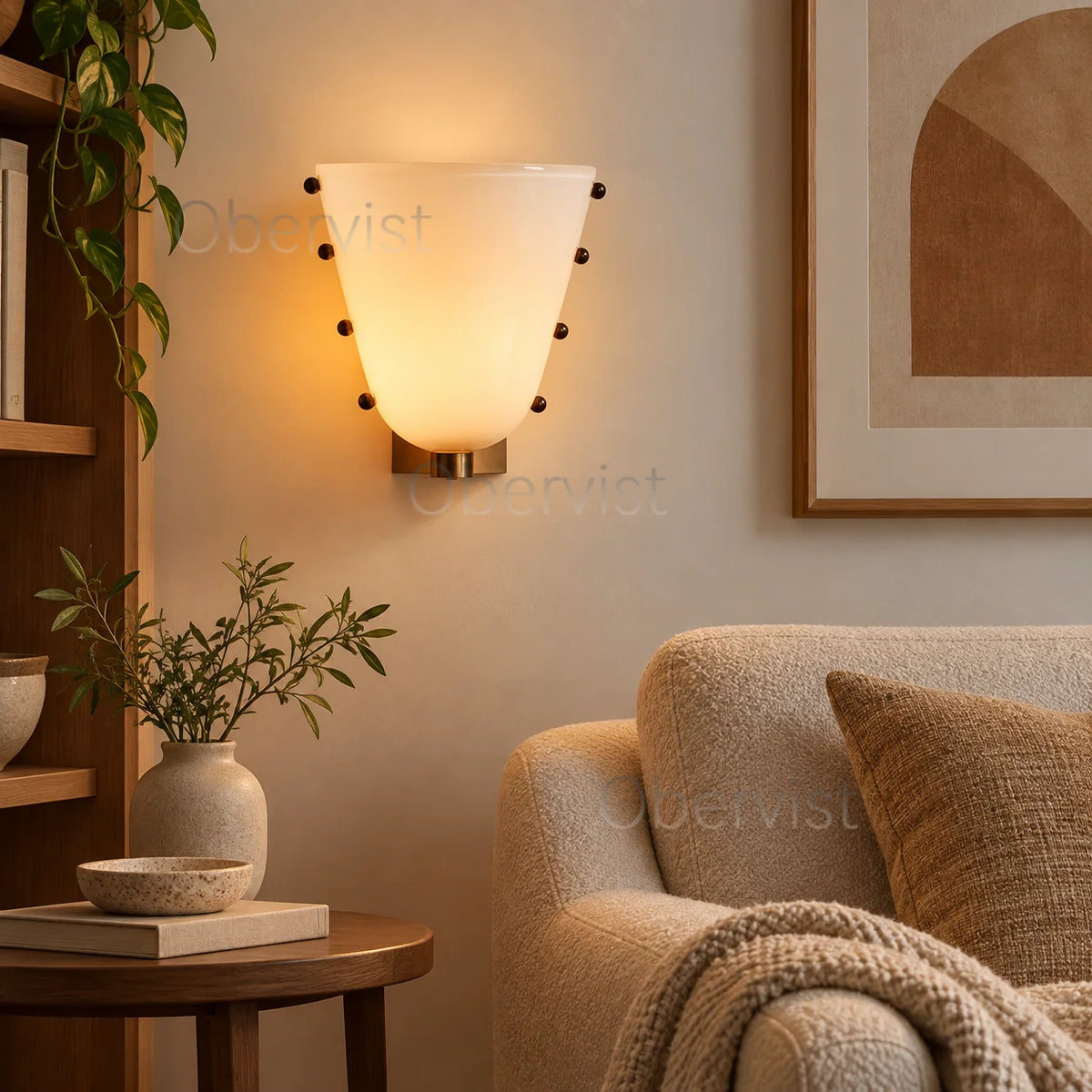 Vintage Teacup Stained Glass Wall Lamp – LED E27 Bedside Light