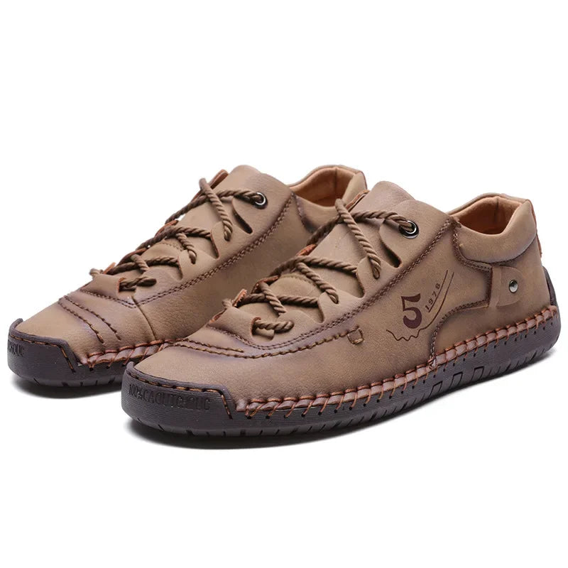 Men's Handmade Leather Loafers | Soft Sole Casual Shoes