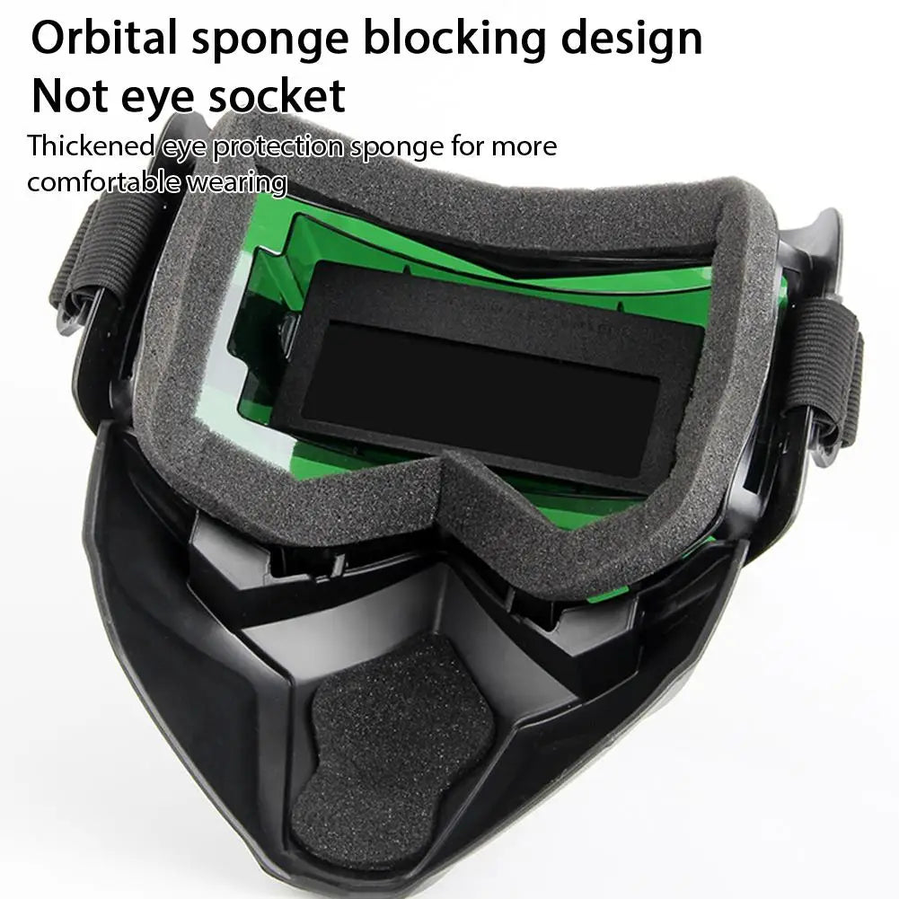 Auto-Darkening Welding Helmet – Adjustable Breathable Mask