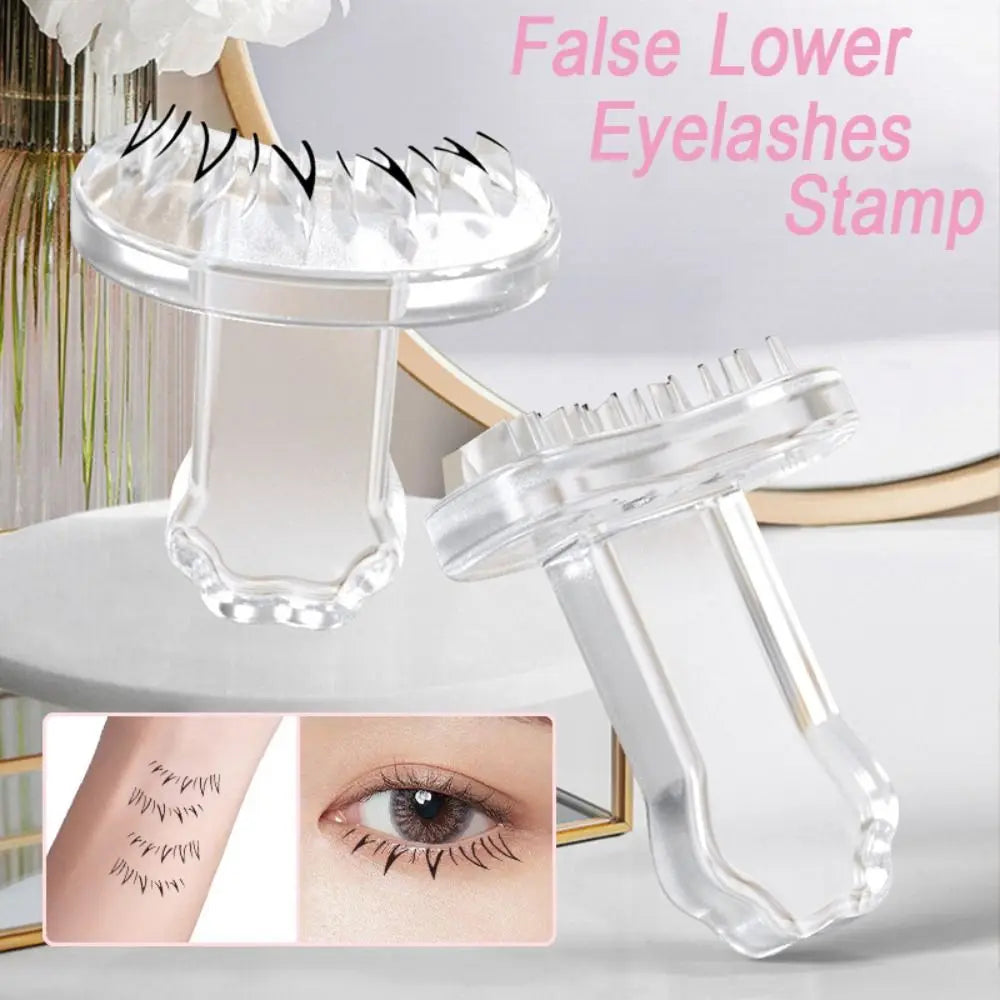 V-Shape False Eyelash Stamp – DIY Eyeliner Seal Makeup Tool