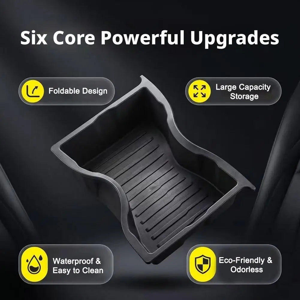 Under Seat Car Organizer – Collapsible Waterproof Storage Box
