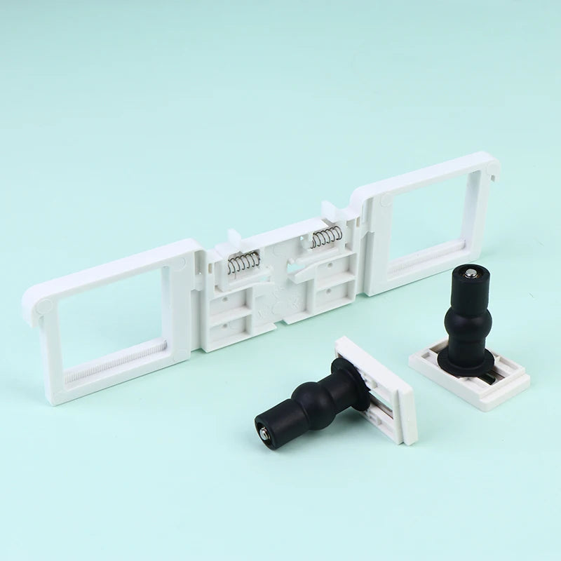 Toilet Seat Fixing Plate Buckle & Expansion Screws Kit