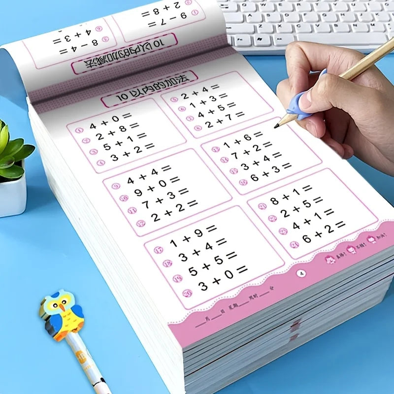 Kids Math Practice Book – Addition & Subtraction Under 100