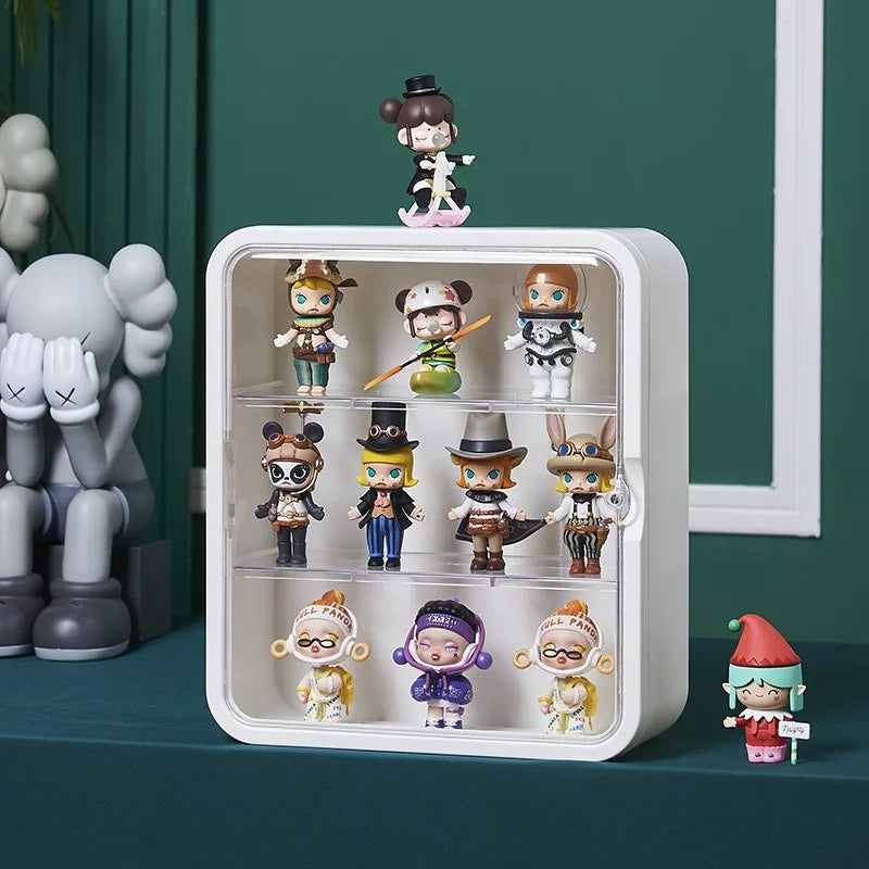 Transparent Action Figure Display Case – Dust-Proof Storage Rack