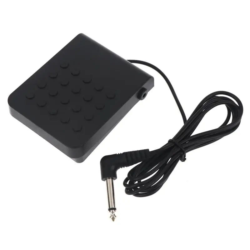 Universal Sustain Pedal – Chrome, Non-Slip for Digital Piano & Keyboard