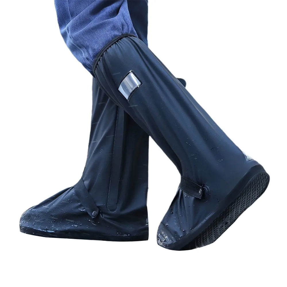 Waterproof Rain Boot Shoe Covers – Non-Slip PVC, Unisex
