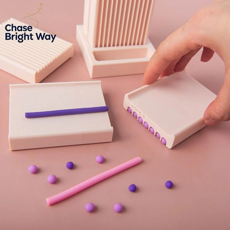 Clay Bead Making Tool Set – Polymer Clay Shaping & Slicing Kit