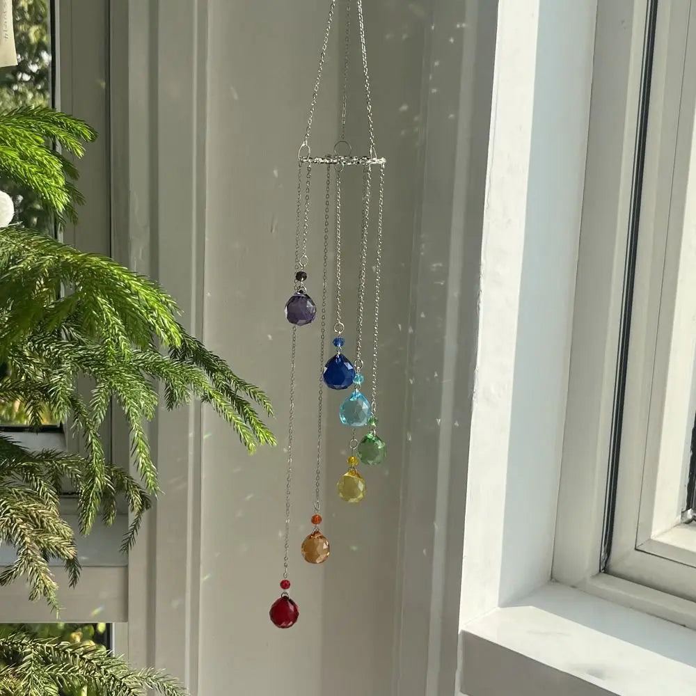 AB Crystal Sun Catcher Rainbow Maker – Tree of Life Pendant