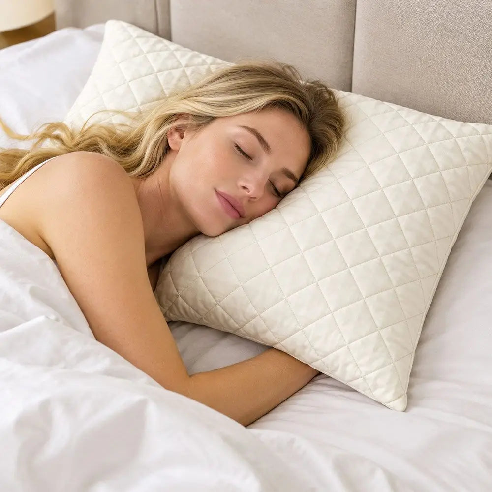 Waterproof Pillow Protector Cover 74×48cm | Anti-Mite Pillowcase
