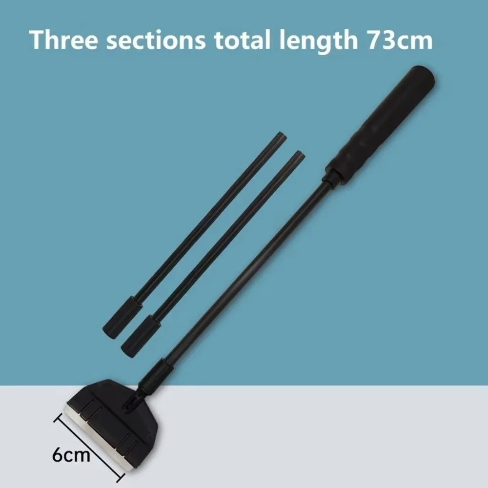 Stainless Steel Aquarium Algae Scraper – 33/53/73cm Fish Tank