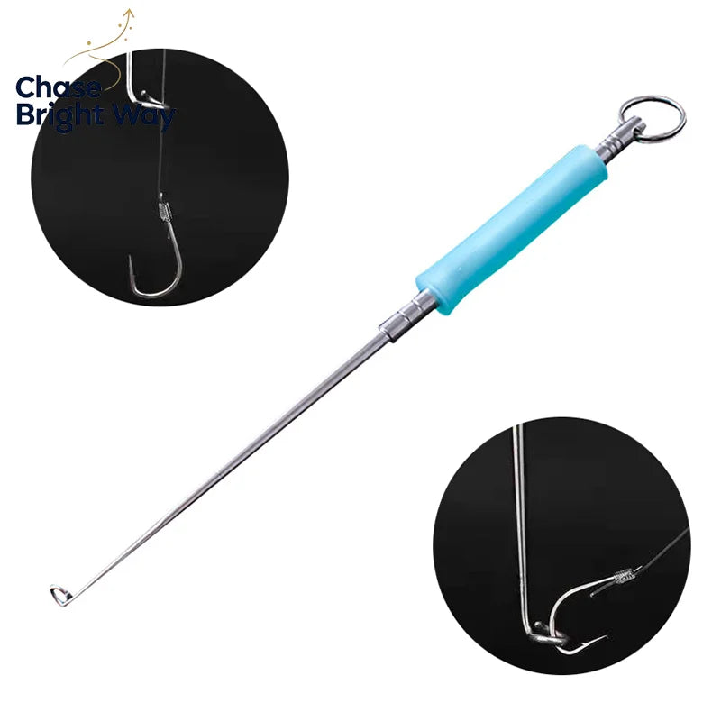 Stainless Steel Fishing Hook Extractor – Silicone Handle