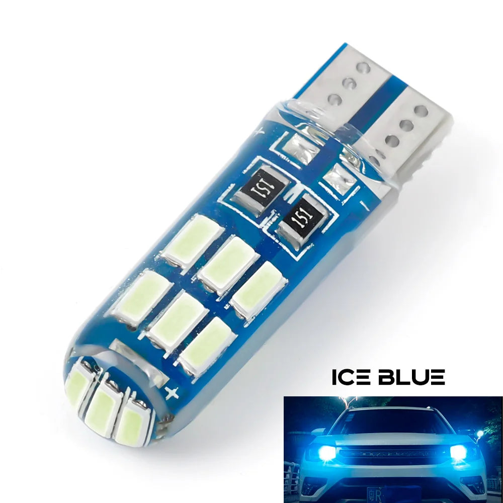 T10 W5W 4014 LED Car Bulb – 6000K Waterproof License Plate Light